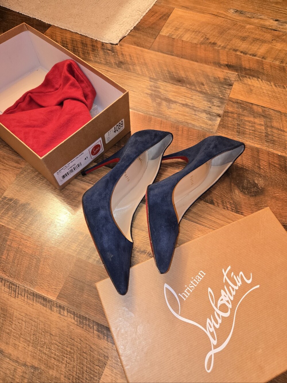 Christian Louboutin Alminette 100 Size EU 41 - Picture 8 of 9